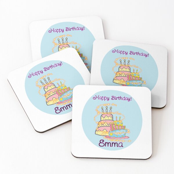 Item preview, Happy Birthday, Emma! designed and sold by Eklectikos.