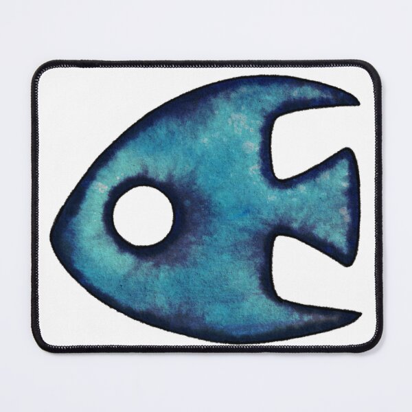 Item preview, Blue Freshwater Angelfish designed and sold by TasimaDesign.