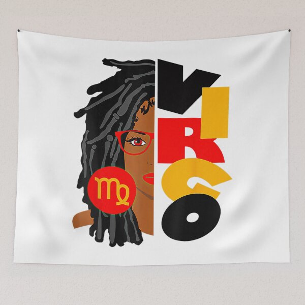 Item preview, Womens Virgo Girl Afro Locs Girl Zodiac Signs Birthday designed and sold by enragedchild257.