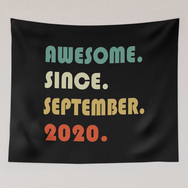 Item preview, 2nd Birthday Gifts Awesome Since September 2020 2 Year Old designed and sold by enragedchild257.