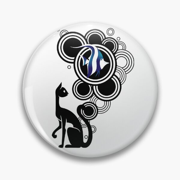 Item preview, CAT EYE ON THE FISH TANK designed and sold by Tammera.