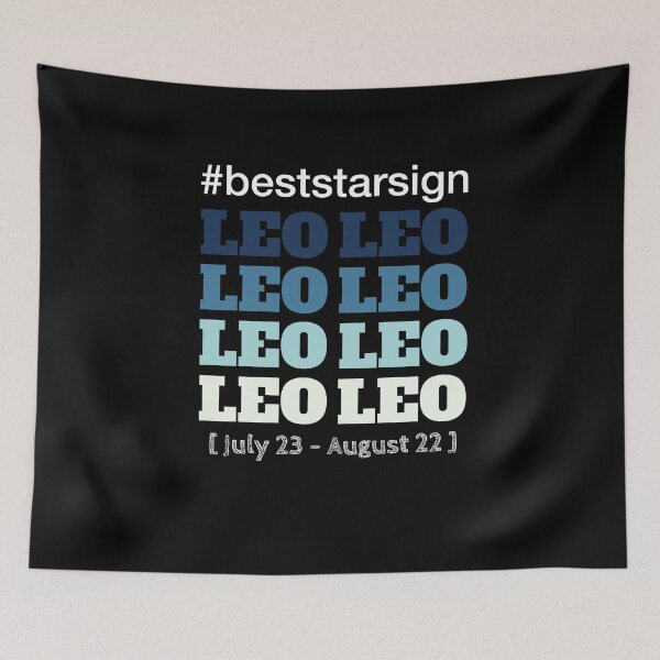 Item preview, Hashtag Best Star Sign Leo T-Shirt  designed and sold by MyStarSign.