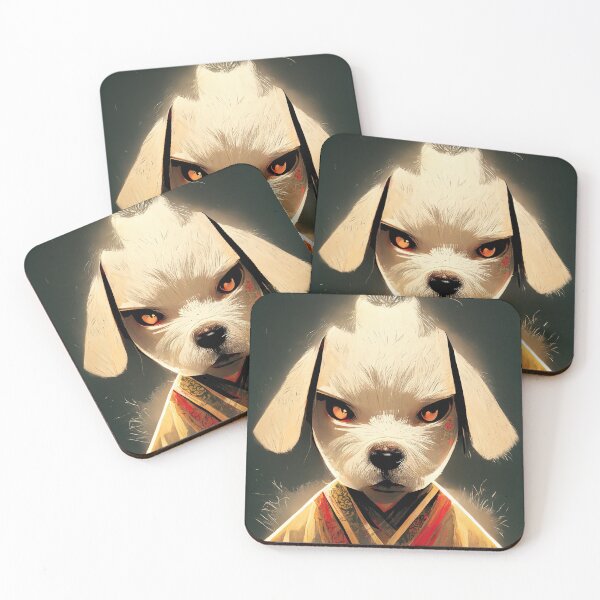 Item preview, Dog Samurai - Anime- Manga designed and sold by PeanutArtCorner.