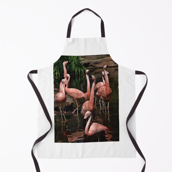 Item preview, Flamingos Alert to Being Watched designed and sold by shirleyarment.