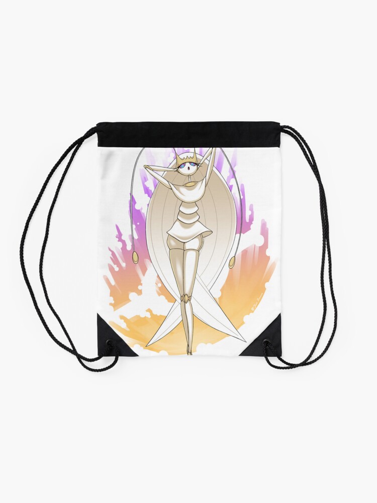 Ultra Beast 02 Pheromosa Drawstring Bag for Sale by JustDreamo