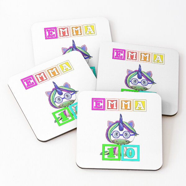 Item preview, Emma Is 10. Happy Birthday! designed and sold by Eklectikos.