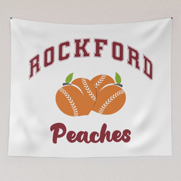 Item preview, Vintage Rockford Peaches retro classic Promo Essential T-Shirt designed and sold by ramwebroom.