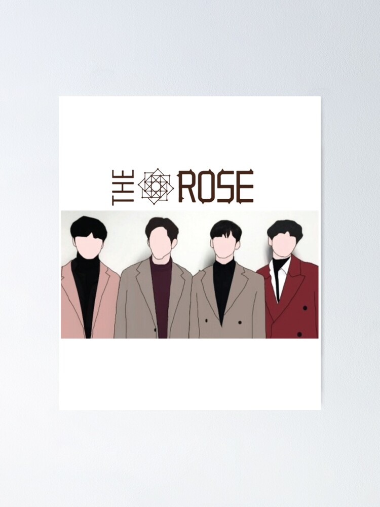 The Rose Kpop The Rose Kpop Band The Rose Kpop Cool Design Rose The