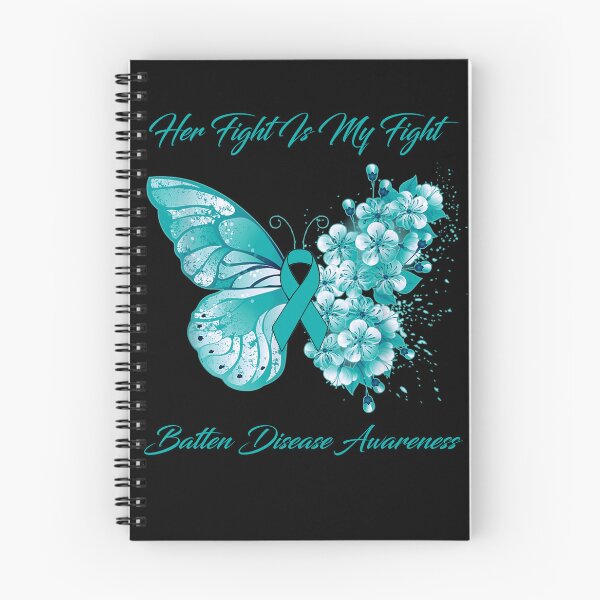 Item preview, Her Fight Is My Fight Batten Disease Awareness Butterfly Ribbon Gifts designed and sold by Adropine.