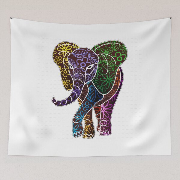 Item preview, Rainbow elefant designed and sold by Esmeralda  López.