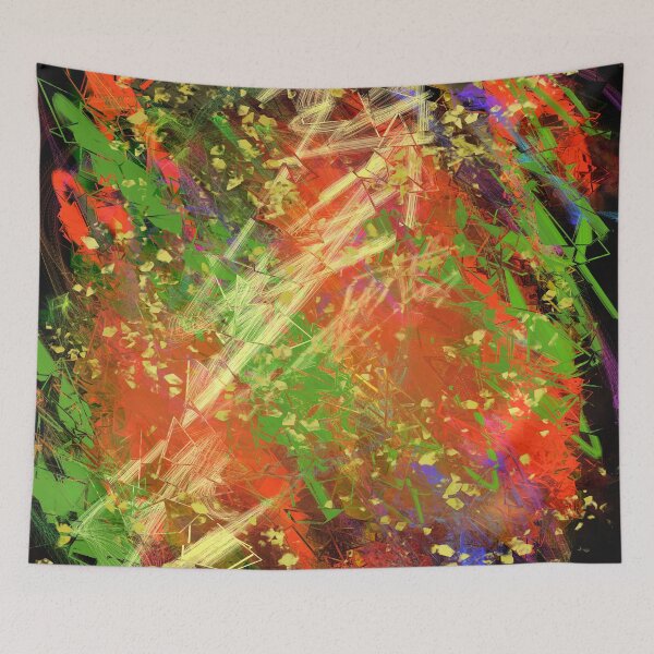 Item preview, Autumnal Abstract 9 designed and sold by Discordant Dreams Art.