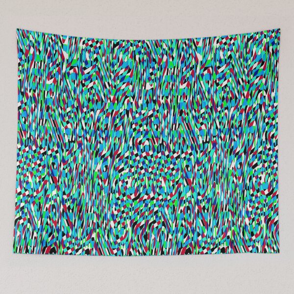 Item preview, Psychedelic Pattern 7 designed and sold by Discordant Dreams Art.