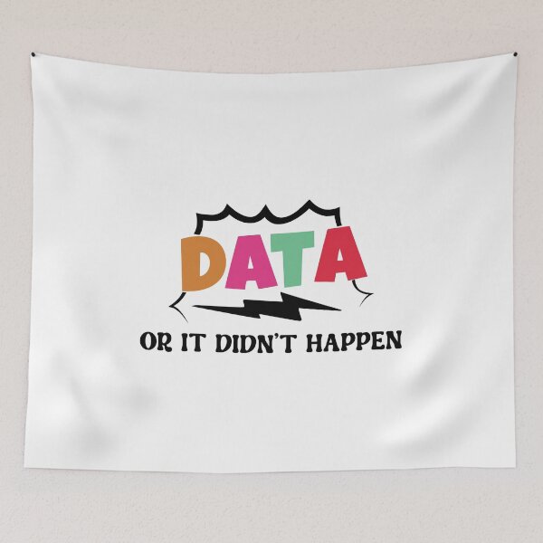 Item preview, data or it didn't happen designed and sold by Zakaria-4.