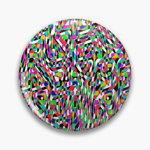 Item preview, Psychedelic Pattern 6 designed and sold by Discordant Dreams Art.