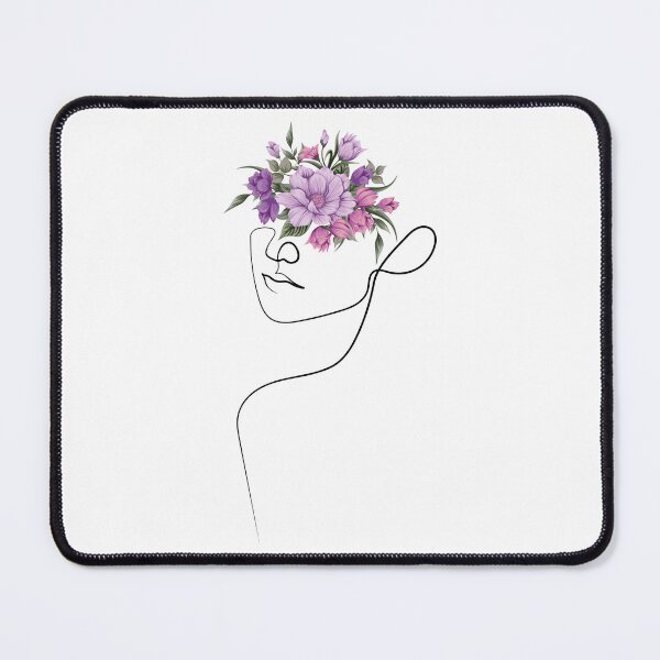 Item preview, Find the Closest Flowers Bouquet and Put it on your Head designed and sold by One-Line-Artist.