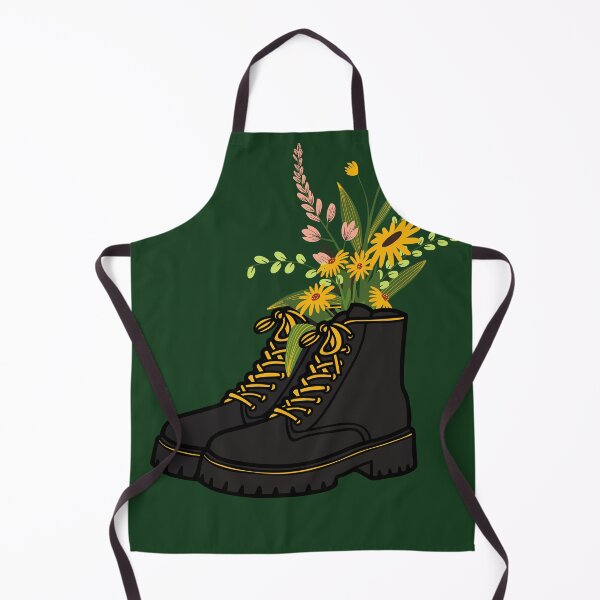 Item preview, Punk Rock Combat boots with Flowers designed and sold by OlgaBDesign.
