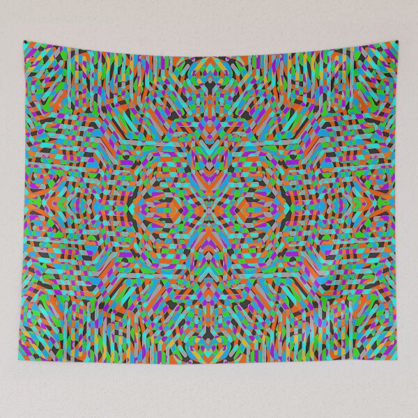 Item preview, Psychedelic Pattern 5 designed and sold by Discordant Dreams Art.