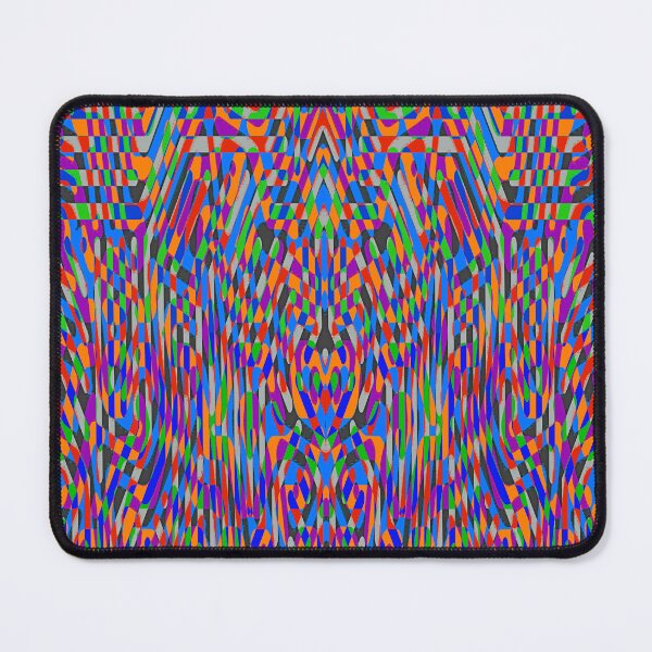 Item preview, Psychedelic Pattern 4 (Abstract Hidden Rainbow Owl) designed and sold by Discordant Dreams Art.