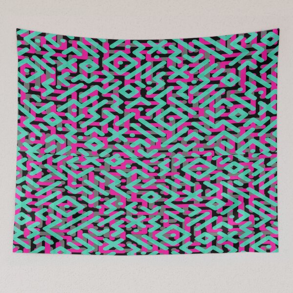 Item preview, Psychedelic Pattern 1 designed and sold by Discordant Dreams Art.