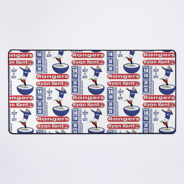 Item preview, Ryan Kent Goal Celebration, Rangers Fan Art Work, Subbuteo Style Player, Scottish Football designed and sold by FootyLocker.