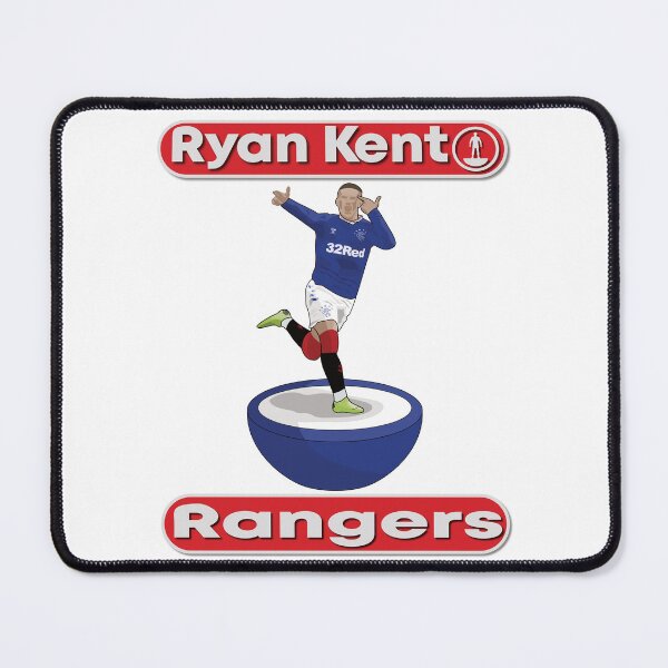 Item preview, Ryan Kent Goal Celebration, Subbuteo Style Player, Rangers Fan Art Work, Scottish Football designed and sold by FootyLocker.