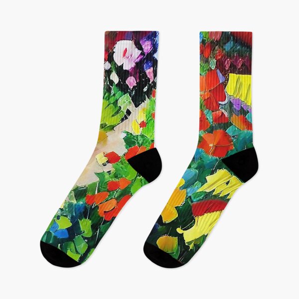 Item preview, Very Pretty Impressionism Botanical Painting of Flowers designed and sold by CattlettArt.