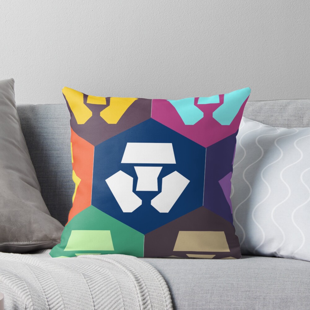 Vista previa del artículo con la obra «Cojín», diseñado y vendido por GeekGasmMerch.
