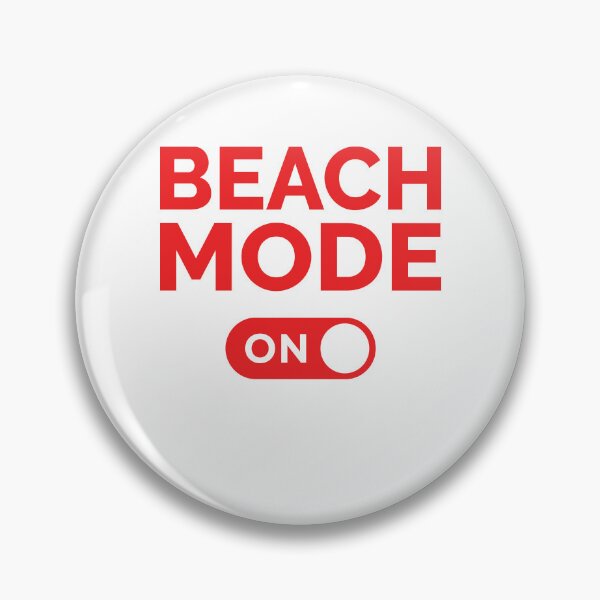 Item preview, Beach Mode On designed and sold by freshLayer.