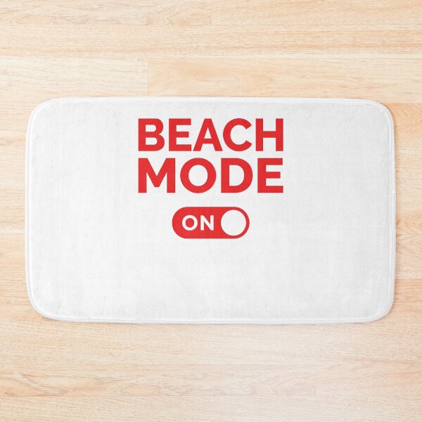 Item preview, Beach Mode On designed and sold by freshLayer.