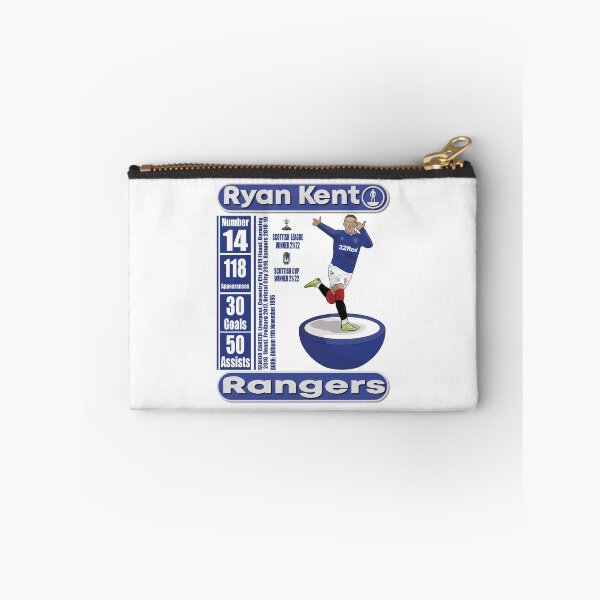 Item preview, Ryan Kent Goal Celebration, Rangers Fan Art Work, Subbuteo Style Player, Scottish Football designed and sold by FootyLocker.