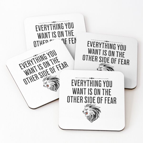 Item preview, Everything You Want Is On The Other Side Of Fear - Life Motivation designed and sold by AlanPhotoArt.
