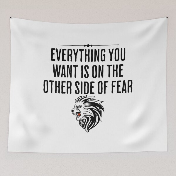Item preview, Everything You Want Is On The Other Side Of Fear - Life Motivation designed and sold by AlanPhotoArt.