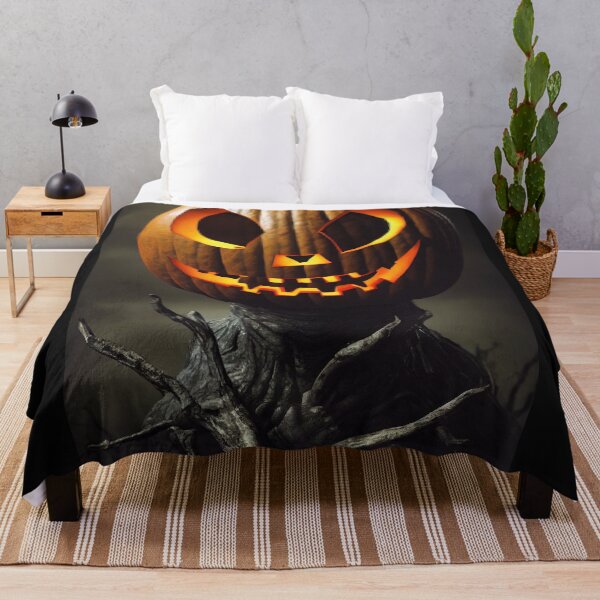 Item preview, halloween scary pumpkin monster designed and sold by ai1art.
