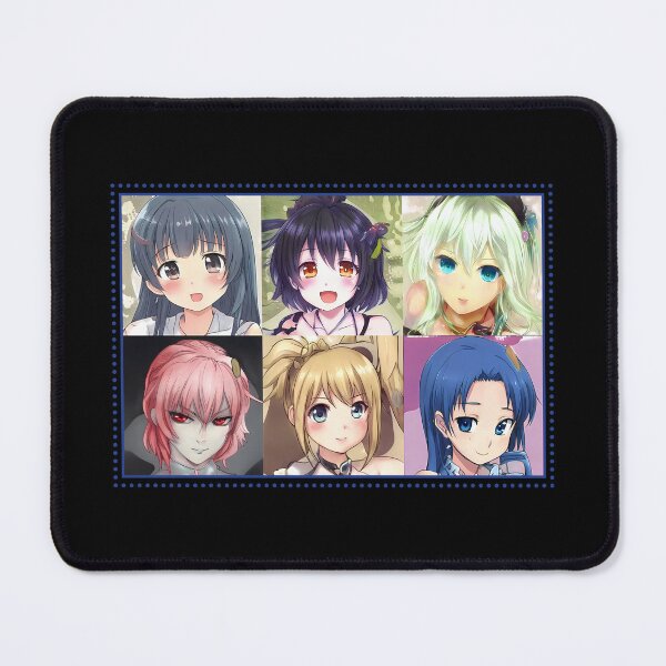 Item preview, Anime Girls Portrait Collage designed and sold by ComicKitsch.