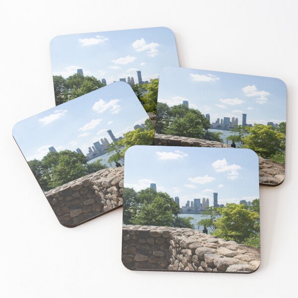 Item preview, New York Skyline with wall designed and sold by CourtneyOcean.