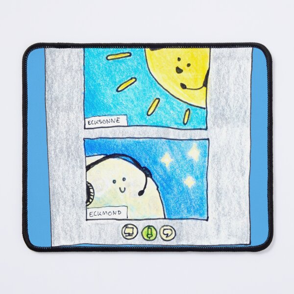 Item preview, Video conference with corner sun and corner moon designed and sold by Sanguinik.