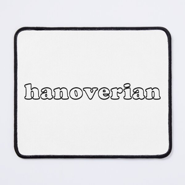 Item preview, Hanoverian Horse Bubble Letters designed and sold by theaadesigns.