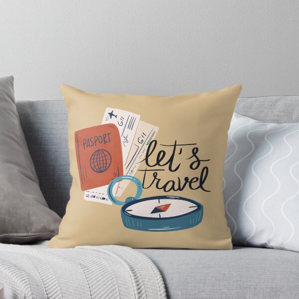 Item preview, Let's Travel - Travel Quote designed and sold by ArtOfStars.