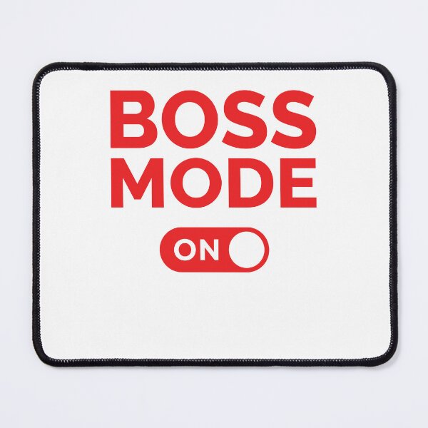 Item preview, Boss Mode On designed and sold by freshLayer.
