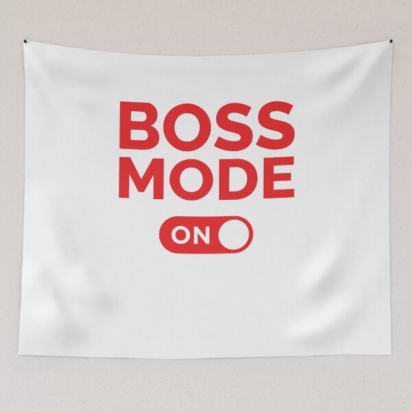 Item preview, Boss Mode On designed and sold by freshLayer.