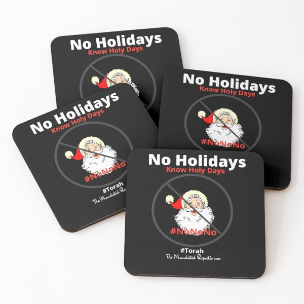 Item preview, NO HOLIDAYS - Know Holy Days - Black designed and sold by TheReporter1.