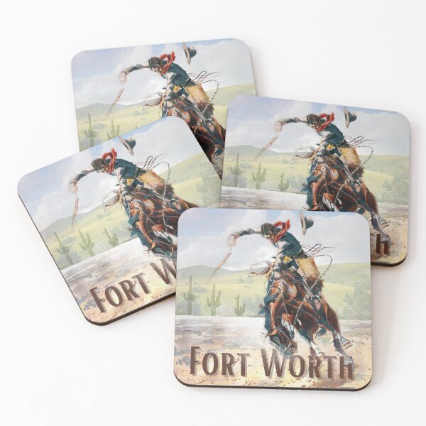 Item preview, Fort Worth Bronc Rider Landscape designed and sold by Jeremy Martin.