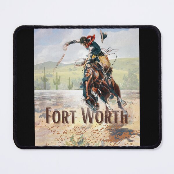 Item preview, Fort Worth Bronc Rider Landscape designed and sold by Jeremy Martin.