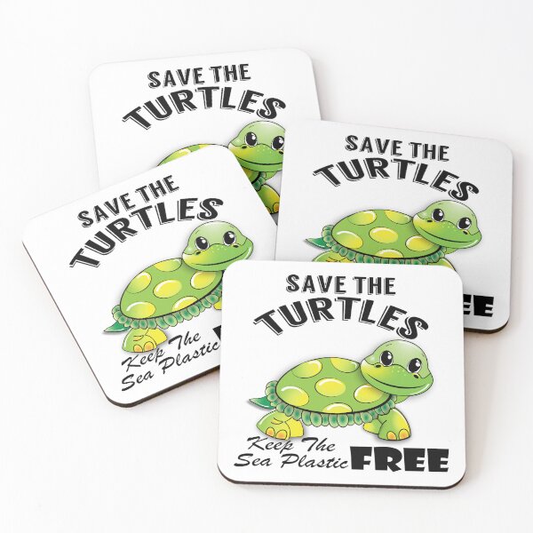 Item preview,   Save the turtles keep the sea plastic free shirts, Save the turtles keep the sea plastic free masks, Save the turtles keep the sea plastic free stickers  designed and sold by Poussyarts.