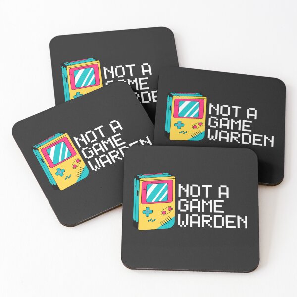 Item preview, Not a game warden-simple text based design for gamers designed and sold by Best-Designers.
