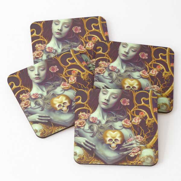 Item preview, Golden Skull designed and sold by GhostQueens.