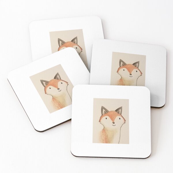 Item preview, Watercolor Fox designed and sold by MinaBohl.