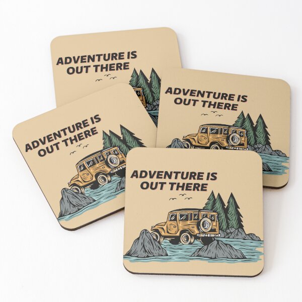 Item preview, Adventure Is Out There - Travel Mountain Quote designed and sold by ArtOfStars.
