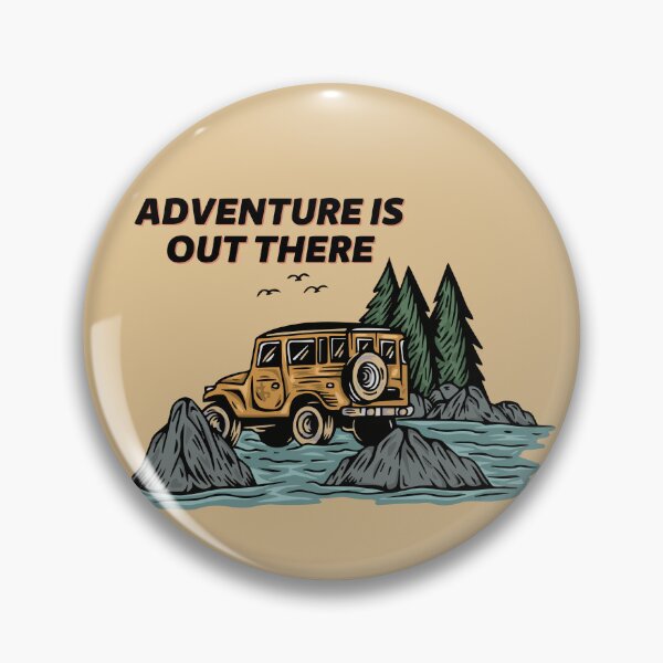 Item preview, Adventure Is Out There - Travel Mountain Quote designed and sold by ArtOfStars.