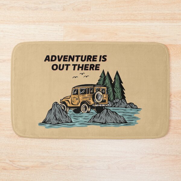 Item preview, Adventure Is Out There - Travel Mountain Quote designed and sold by ArtOfStars.